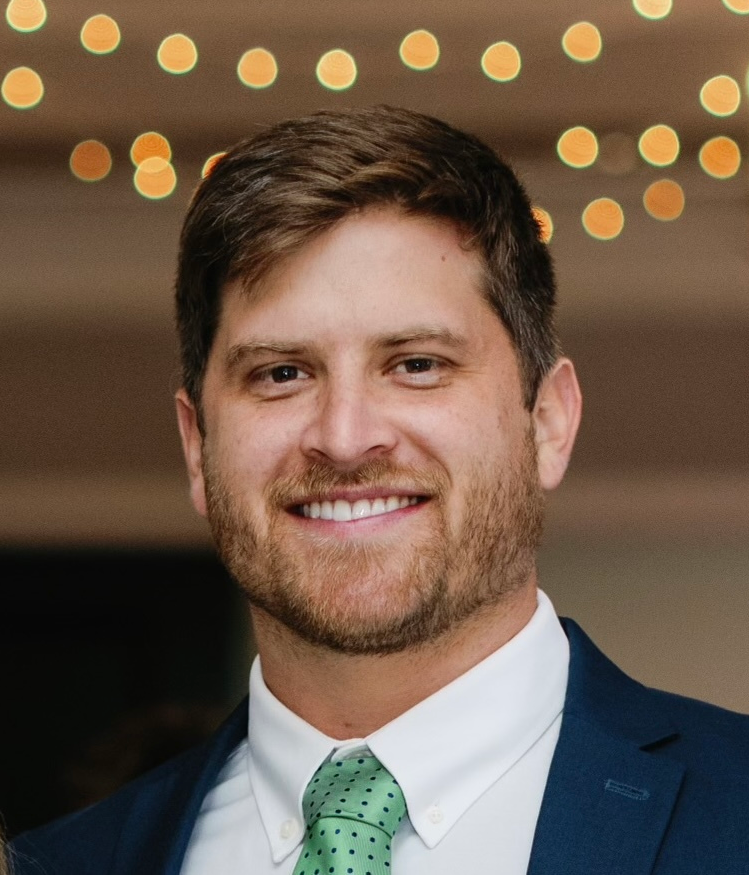 Andrew Harris headshot in black and white